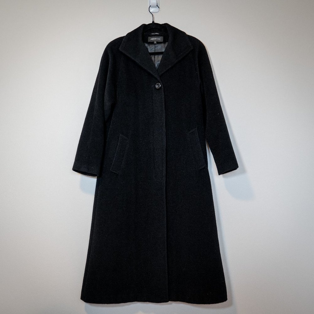 Jones New York Black Long Coat